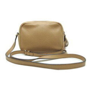 Gucci Interlocking Bag Beige Disco Leather Shoulder Bag
